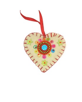 Heart Christmas Ornament